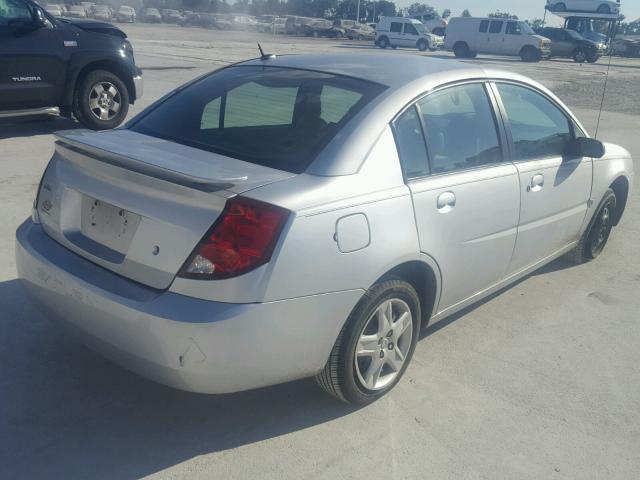 1G8AJ55F57Z165733 - 2007 SATURN ION LEVEL Gümüş foto 4