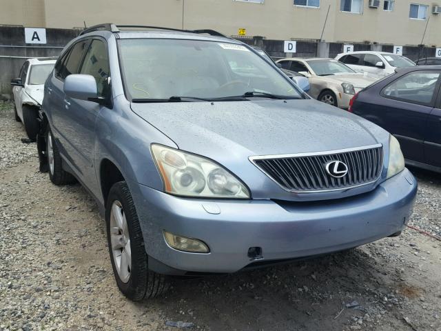 JTJHA31U940029258 - 2004 LEXUS RX 330 BLUE photo 1