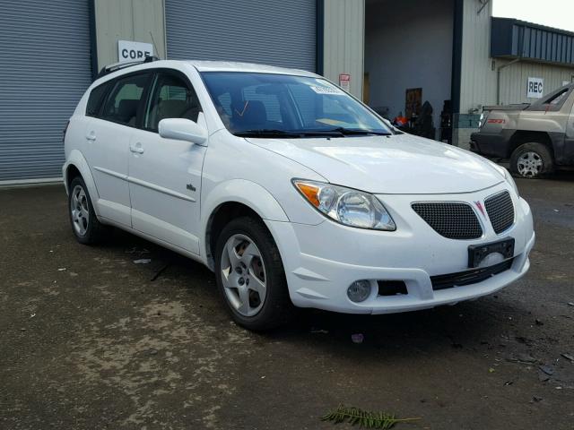 5Y2SM66885Z447885 - 2005 PONTIAC VIBE WHITE photo 1