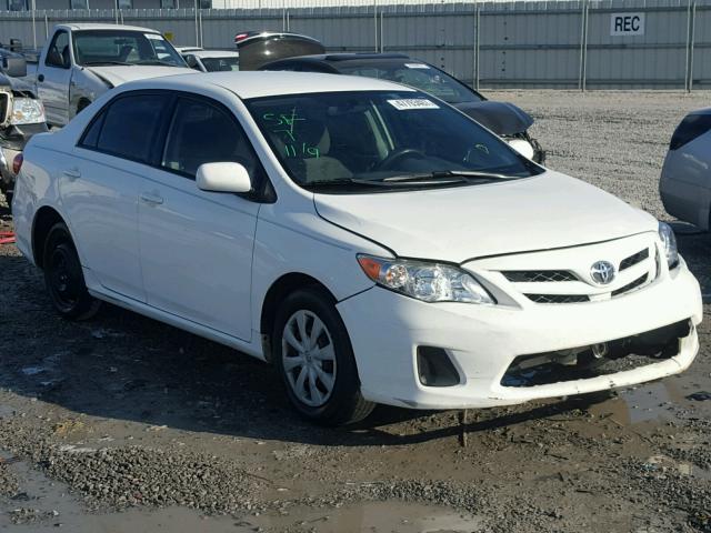 JTDBU4EE5BJ101749 - 2011 TOYOTA COROLLA BA WHITE photo 1