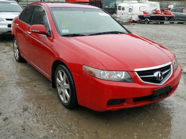 JH4CL96845C004868 - 2005 ACURA TSX RED photo 1