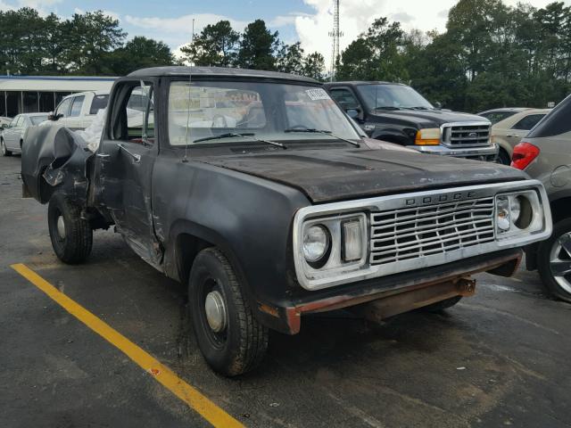 D14BBS202050 - 1978 DODGE 150 BLACK photo 1