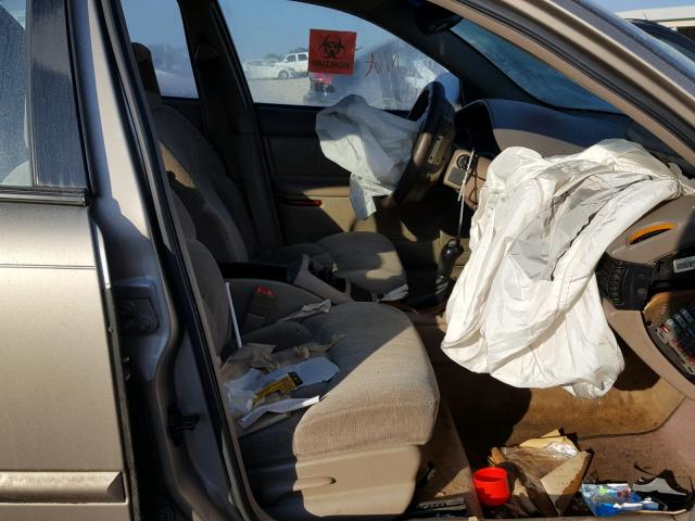 2G4WB52K731108118 - 2003 BUICK REGAL LS BEIGE photo 5