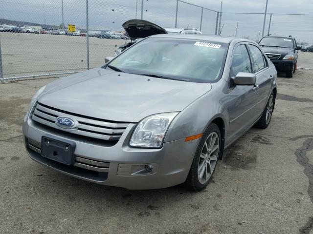 3FAHP08159R213752 - 2009 FORD FUSION SEL SILVER photo 2