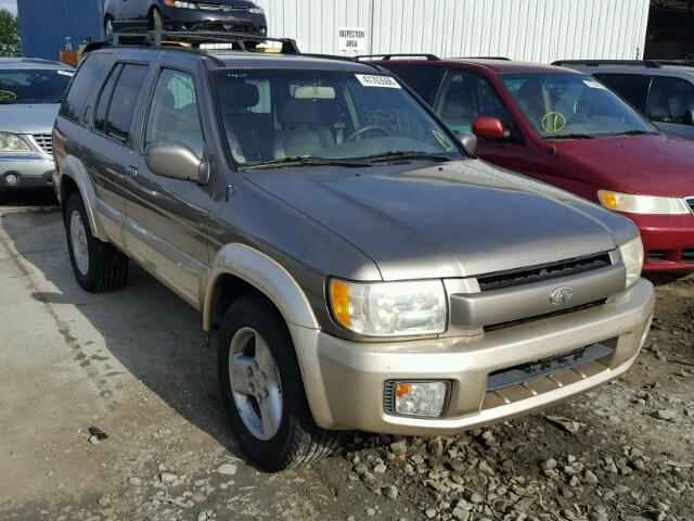 JNRDR09Y92W256668 - 2002 INFINITI QX4 BEIGE photo 1