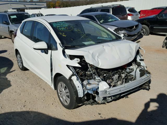 JHMGK5H56GX027256 - 2016 HONDA FIT LX WHITE photo 1