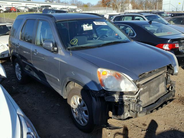 SHSRD78915U324907 - 2005 HONDA CR-V SE BLUE photo 1