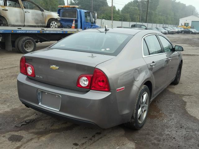 1G1ZB5EBXAF280140 - 2010 CHEVROLET MALIBU LS 棕色 照片 4