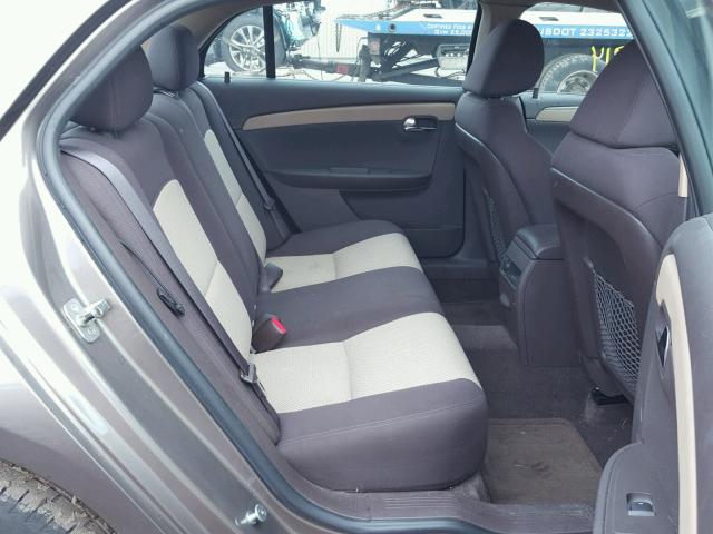 1G1ZB5EBXAF280140 - 2010 CHEVROLET MALIBU LS 棕色 照片 6