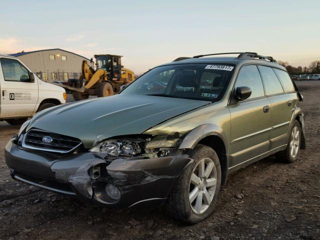 4S4BP61C577313624 - 2007 SUBARU LEGACY OUT GREEN photo 2