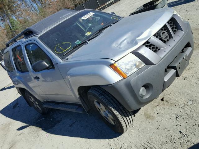 5N1AN08W07C525255 - 2007 NISSAN XTERRA OFF SILVER photo 1