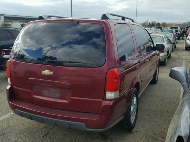 1GNDV33L15D153567 - 2005 CHEVROLET UPLANDER L BURGUNDY photo 4