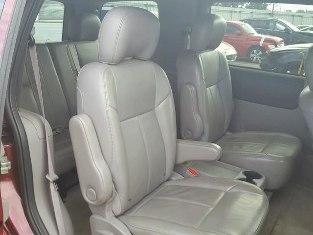 1GNDV33L15D153567 - 2005 CHEVROLET UPLANDER L BURGUNDY photo 6