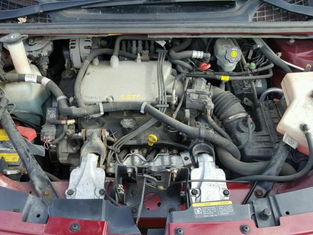 1GNDV33L15D153567 - 2005 CHEVROLET UPLANDER L BURGUNDY photo 7