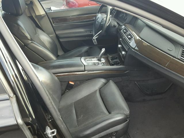 WBAKA83549CY35040 - 2009 BMW 750 I BLACK photo 5