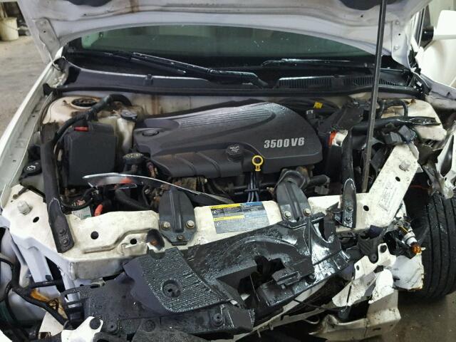 2G1WT58N689115615 - 2008 CHEVROLET IMPALA LT WHITE photo 7