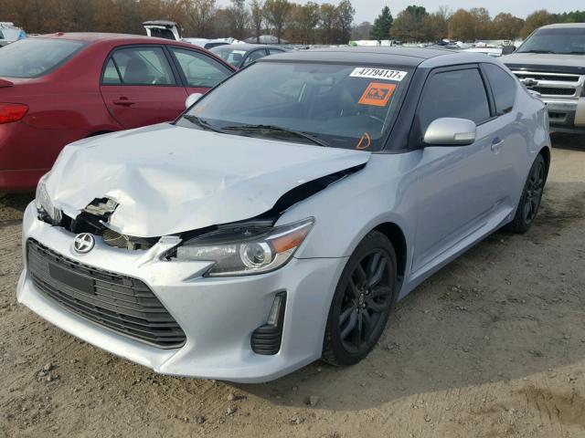 JTKJF5C73E3070504 - 2014 TOYOTA SCION TC 银色 照片 2