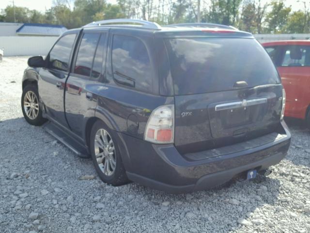 5S3ET13S972804080 - 2007 SAAB 9-7X 4.2I GRAY photo 3