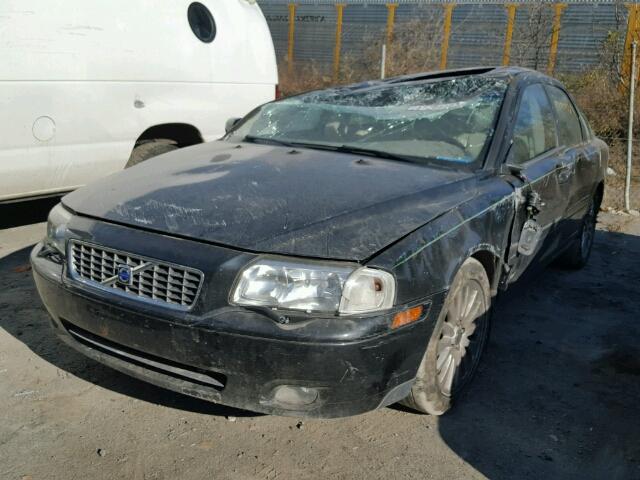 YV1TH592961441078 - 2006 VOLVO S80 2.5T BLACK photo 2