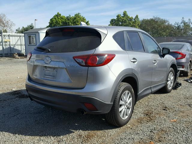 JM3KE2CY1F0512843 - 2015 MAZDA CX-5 TOURI GRAY photo 4