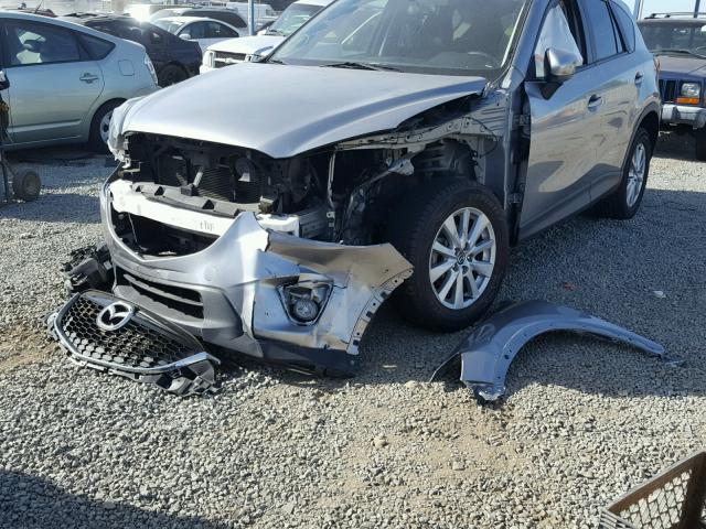 JM3KE2CY1F0512843 - 2015 MAZDA CX-5 TOURI GRAY photo 9