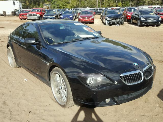 WBAEH13476CR46040 - 2006 BMW 650 I BLACK photo 1