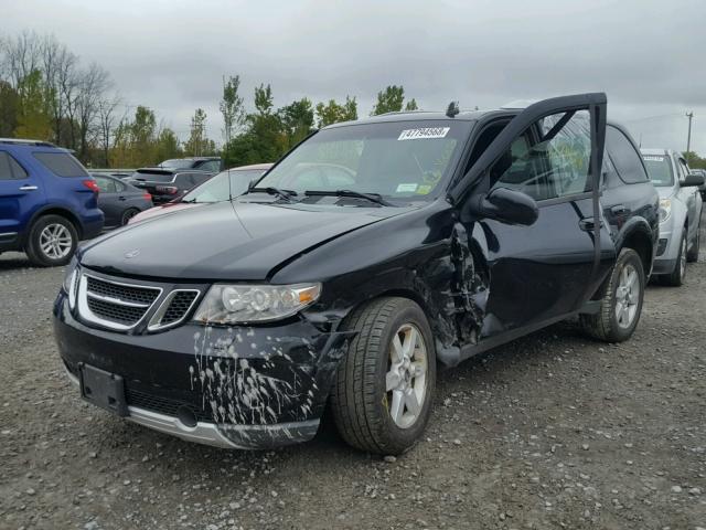 5S3ET13M872805092 - 2007 SAAB 9-7X 5.3I BLACK photo 2