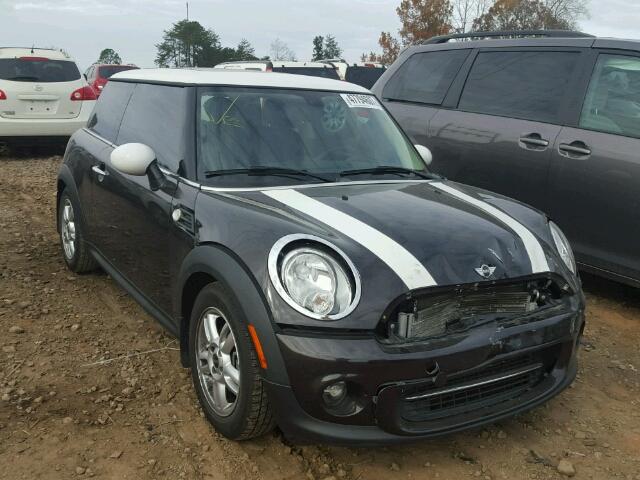 WMWSU3C54DT682548 - 2013 MINI COOPER BLACK photo 1