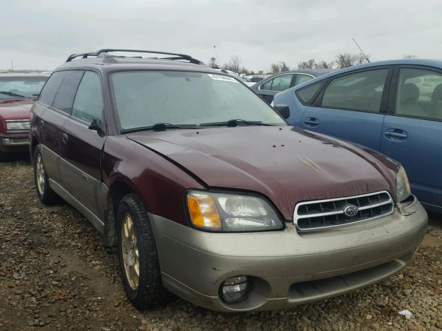 4S3BG6857V6603720 - 1997 SUBARU LEGACY OUT MAROON photo 1