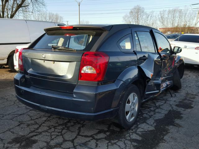 1B3HB28B77D526998 - 2007 DODGE CALIBER BLUE photo 4