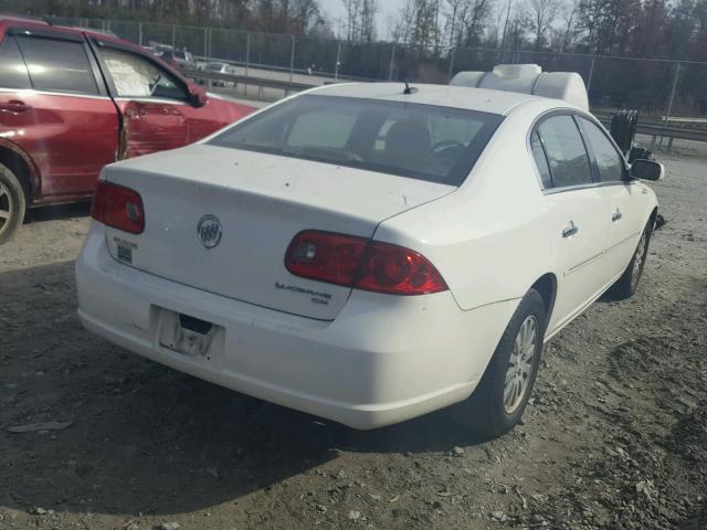 1G4HP57288U169816 - 2008 BUICK LUCERNE CX WHITE photo 4