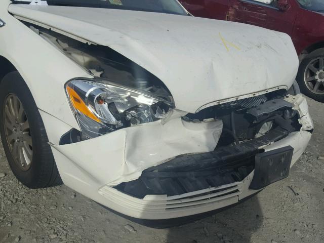 1G4HP57288U169816 - 2008 BUICK LUCERNE CX WHITE photo 9