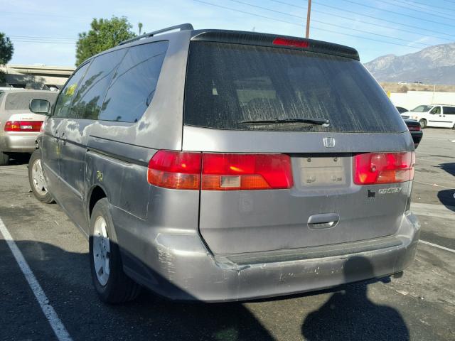 2HKRL1869YH620440 - 2000 HONDA ODYSSEY EX GRAY photo 3