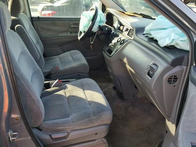 2HKRL1869YH620440 - 2000 HONDA ODYSSEY EX GRAY photo 5