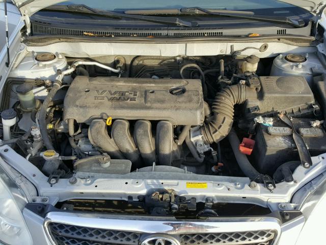 2T1BR30EX6C658418 - 2006 TOYOTA COROLLA CE SILVER photo 7