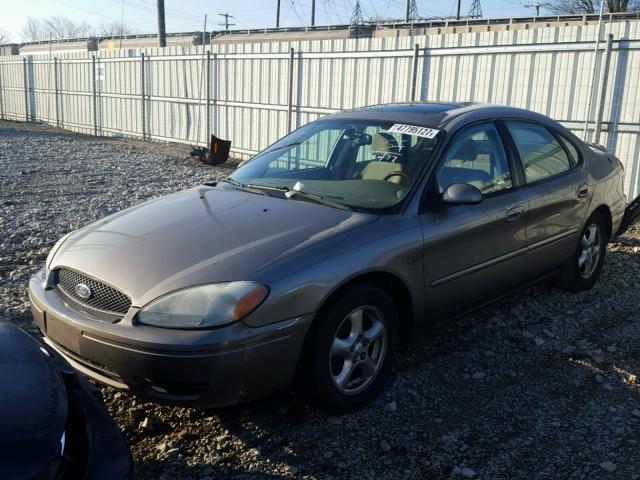 1FAFP55S64A150360 - 2004 FORD TAURUS SES BEIGE photo 2