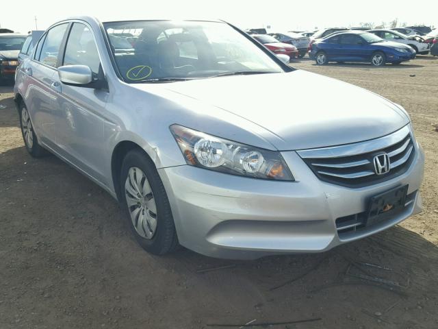 1HGCP2F3XCA114089 - 2012 HONDA ACCORD LX SILVER photo 1