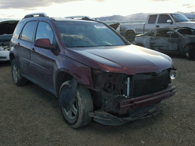 2CKDL63F476061597 - 2007 PONTIAC TORRENT MAROON photo 1