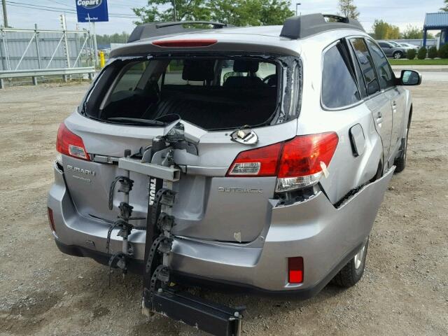 4S4BRGGC0A3312483 - 2010 SUBARU OUTBACK PR GRAY photo 9