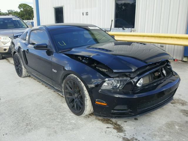 1ZVBP8CF7D5220616 - 2013 FORD MUSTANG GT BLACK photo 1