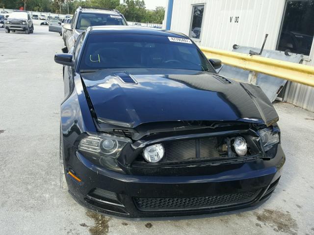 1ZVBP8CF7D5220616 - 2013 FORD MUSTANG GT BLACK photo 9