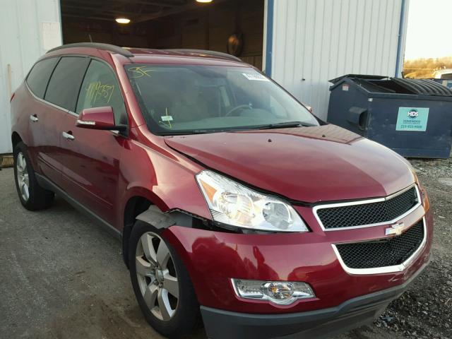 1GNKRGED8BJ101990 - 2011 CHEVROLET TRAVERSE L BURGUNDY photo 1