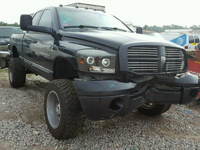 1D7KS28C76J173102 - 2006 DODGE RAM 2500 S შავი ფოტო 1