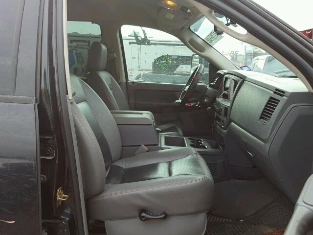 1D7KS28C76J173102 - 2006 DODGE RAM 2500 S შავი ფოტო 5