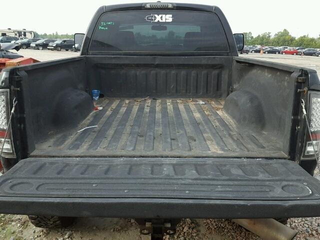 1D7KS28C76J173102 - 2006 DODGE RAM 2500 S შავი ფოტო 9