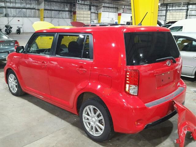 JTLZE4FE0EJ053600 - 2014 TOYOTA SCION XB RED photo 3