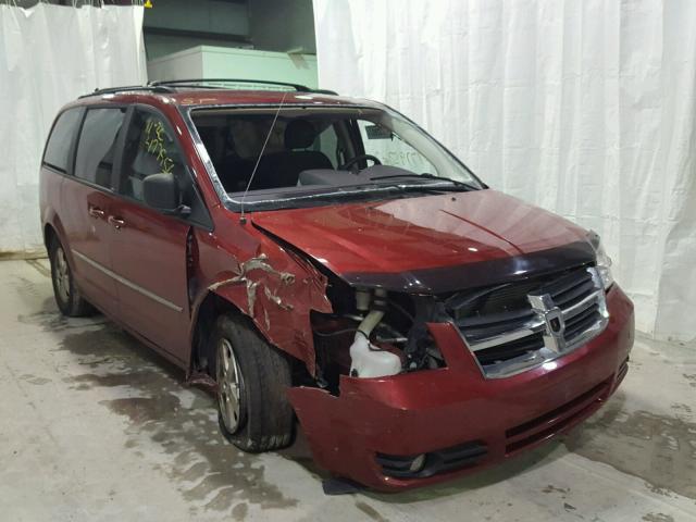 2D4RN5D19AR160428 - 2010 DODGE GRAND CARA RED photo 1