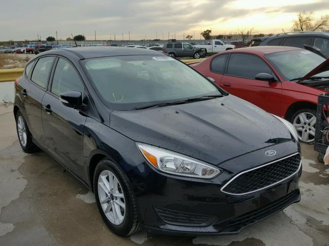 1FADP3K2XFL287194 - 2015 FORD FOCUS SE BLACK photo 1