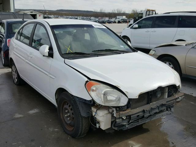 KMHCN46C19U338113 - 2009 HYUNDAI ACCENT GLS WHITE photo 1