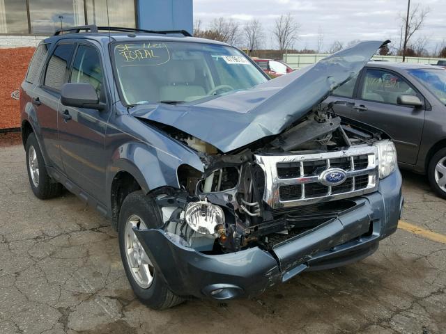 1FMCU0DG8AKD05787 - 2010 FORD ESCAPE XLT BLUE photo 1